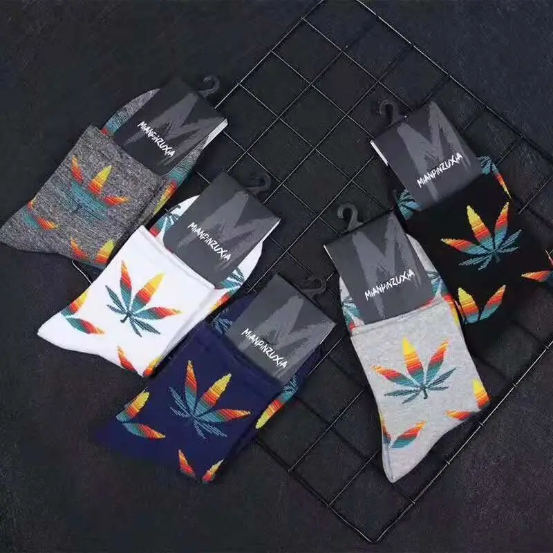 3 пар/лот Harajuku Для мужчин Skarpetki носки с узором &quotУличная Скейтборд Chaussettes Homme Meias