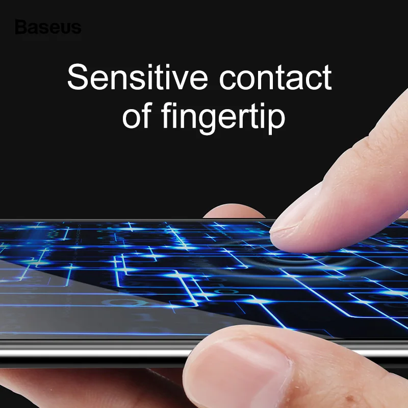 Тонкое защитное стекло Baseus 0,3 мм для Xiaomi Mix 3 Защита экрана 9H Защита от царапин анти-синее закаленное стекло для Xiaomi Mix3