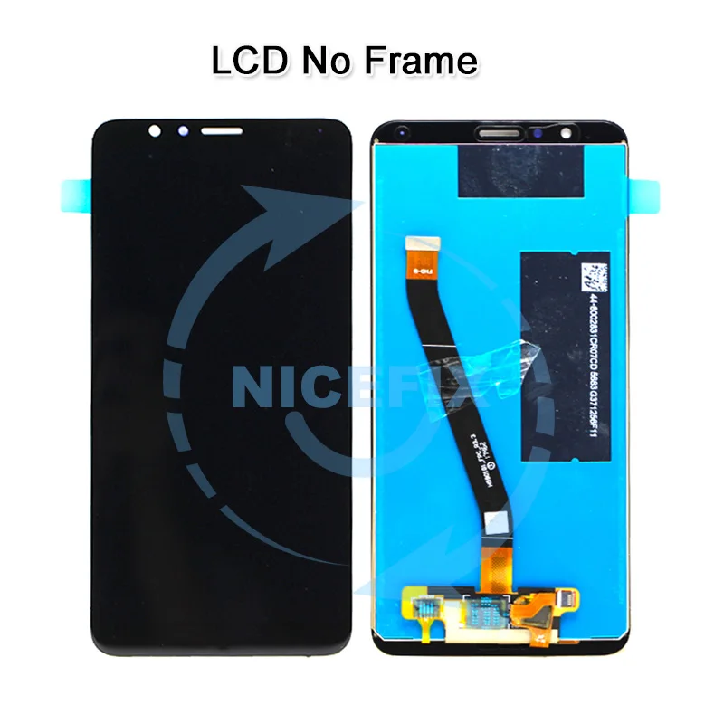 AAA Quality LCD With Frame For Huawei Honor 7X Lcd Display Screen Replacement Digiziter Assembly BND-TL10/AL10/L21 | Мобильные
