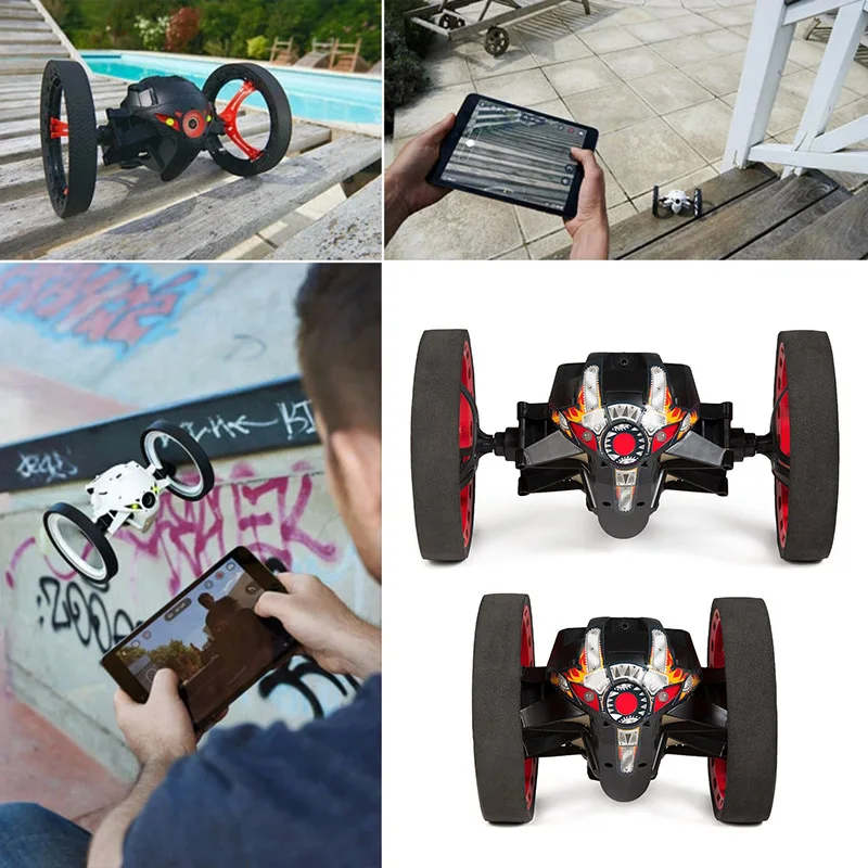1 Pcs Bounce RC Stunt Car Wireless Remote Control 360 Degrees Rotation Children FJ88 | Игрушки и хобби
