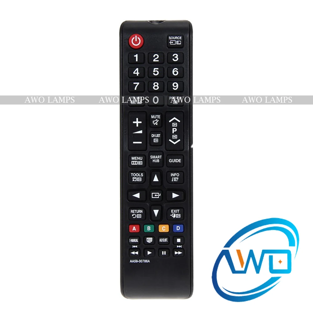 AWO Бесплатная доставка управление телевизорами флэш для SAMSUNG TV Remote TM1240 контроль. Универсальный контроллер