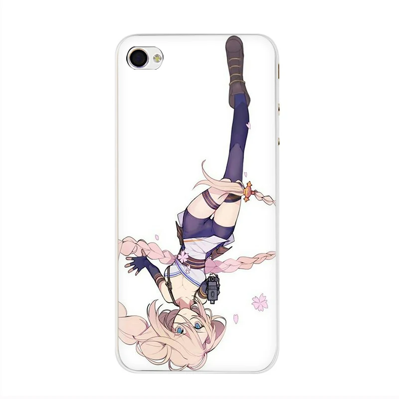 H4 Сексуальный мультфильм аниме Kawaii Девушка жесткий чехол для телефона iPhone 5 5S 5C SE 6 6s 7 8 plus X XR XS 11 Pro Max - Цвет: H4