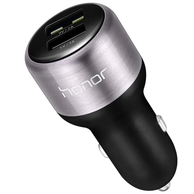 HUAWEI Honor автомобиль Быстрая Зарядное устройство Dual USB перегружать 9V2A супер заряда