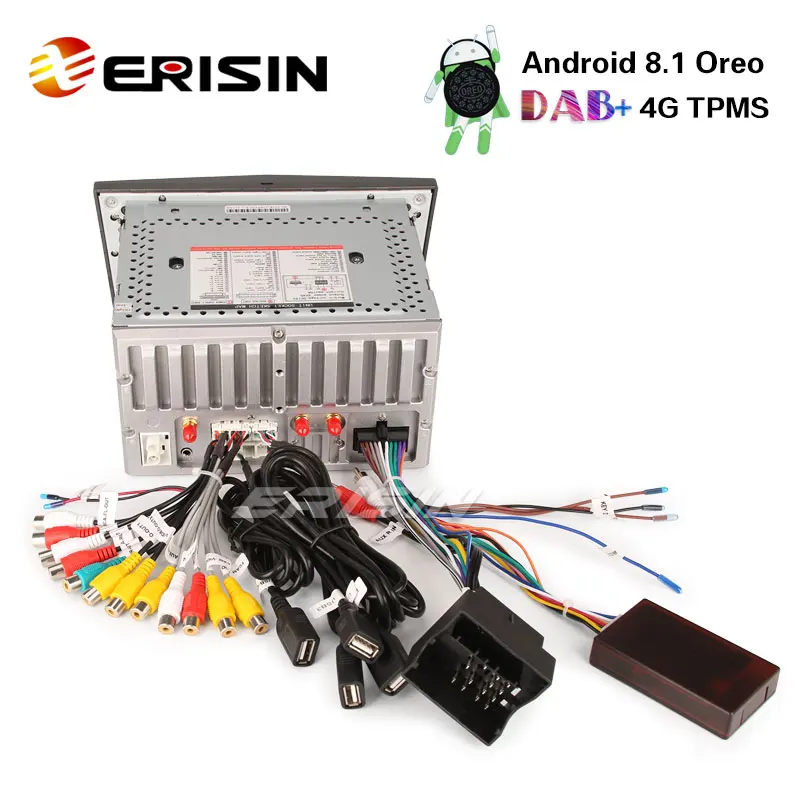 Erisin ES3960PG 7 &quotAndroid 8 1 автомобильный стерео DAB + gps DVR SWC для OPEL Vauxhall Corsa Zafira Astra Signum Meriva |