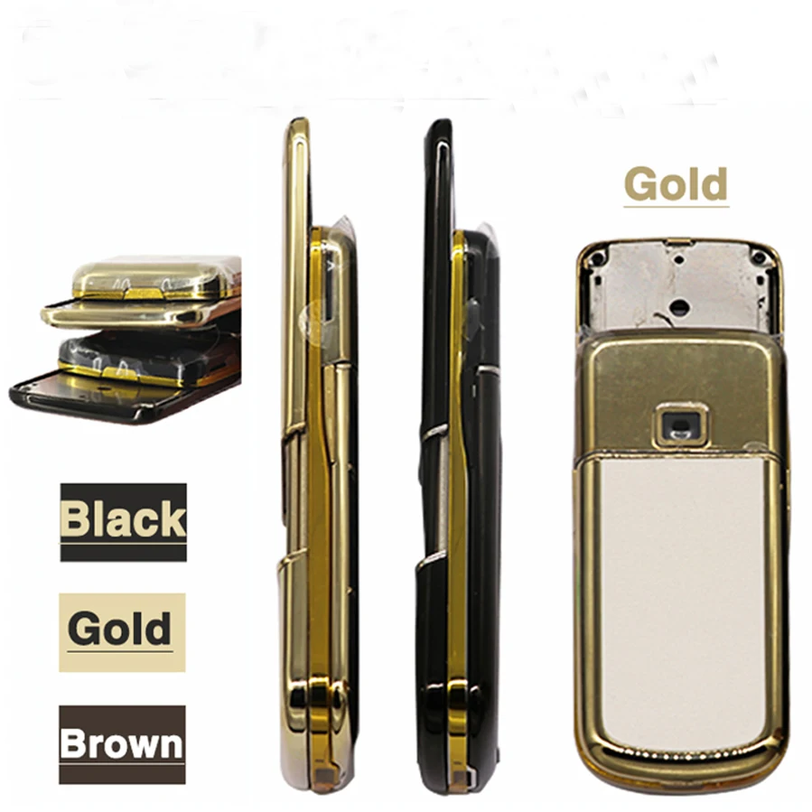 Полный корпус чехол для Nokia 8800 Arte 8800a Передняя средняя рама батарея задняя крышка|