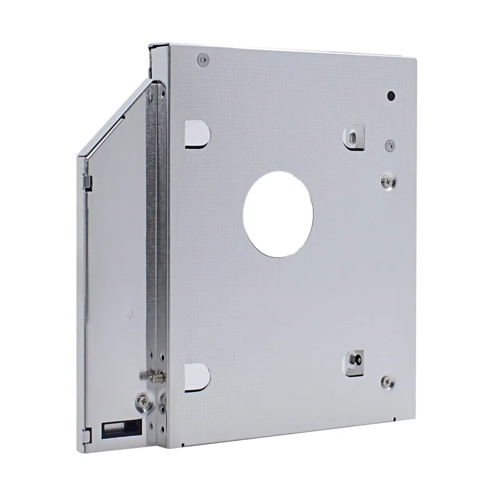 Алюминий 2nd HDD Caddy 12,7 мм IDE SATA 3,0 2," чехол для SSD, HDD жесткий диск enclossure для ноутбука ODD CD DVD Встроенная память для оптического устройства