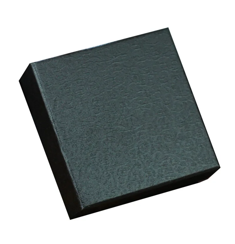 B Коробки для ювелирных изделий, 30 шт./лот, 10x10x3,6 см, кольца, серьги, Чехлы, ожерелья, подвески, упаковочные коробки, квадратный органайзер для ювелирных изделий(логотип OEM - Цвет: B