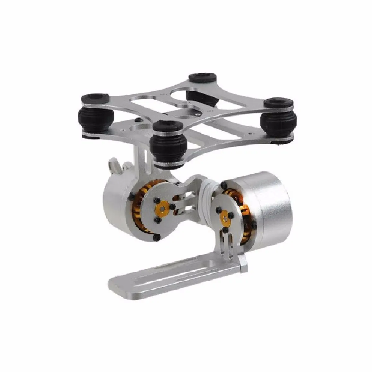 2-осевой Алюминий бесщеточный Камера монтажный комплект NEX ILDC camera stabilizer для Gopro2 3 для DJI Phantom Сделай сам Установка Запчасти аэрофотосъемки Применение
