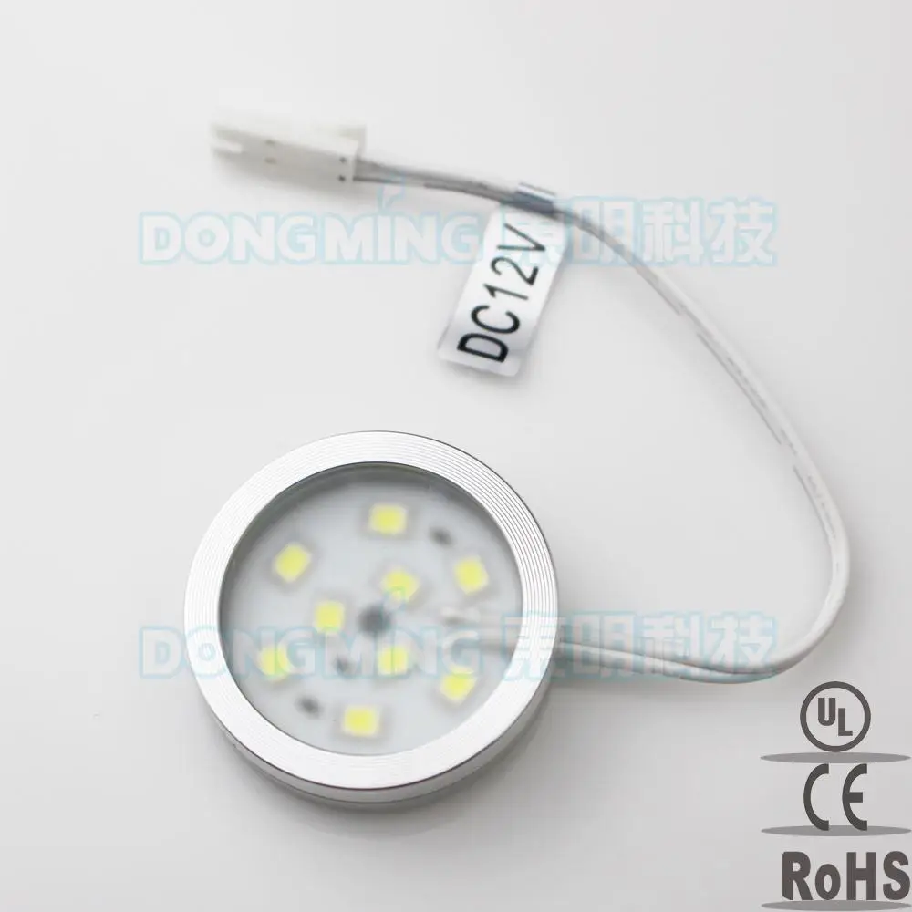 Алюминиевая СВЕТОДИОДНАЯ Лампа для шкафа 1 Вт SMD3528 12 В Светодиодная лампа под