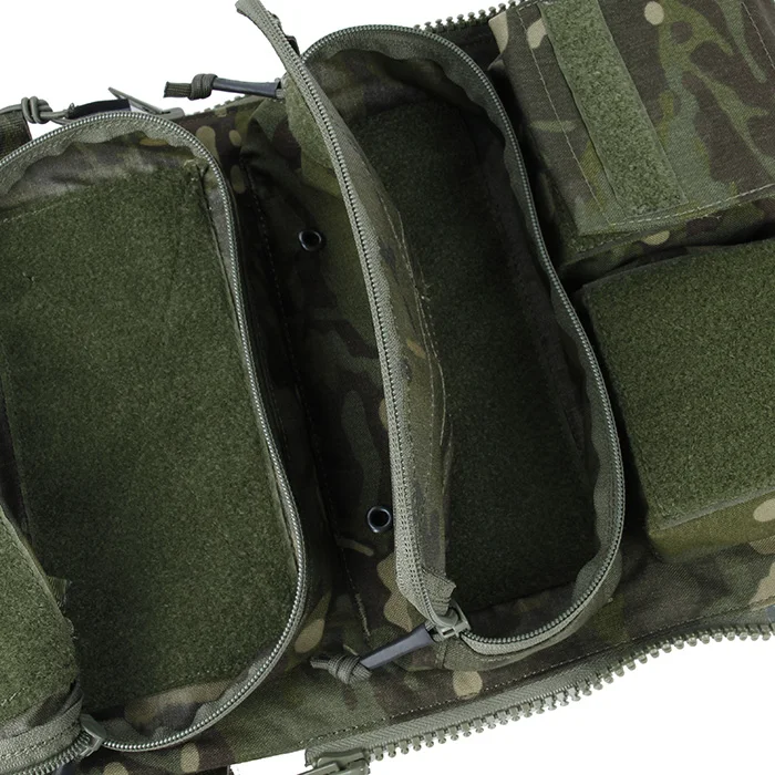 TMC AVS JPC2.0 CPC Plate Carrier Assault Zipper Panel Pouch Ammo Pack w/ Horizonal Mag Multicam Tropic (SKU051283) |