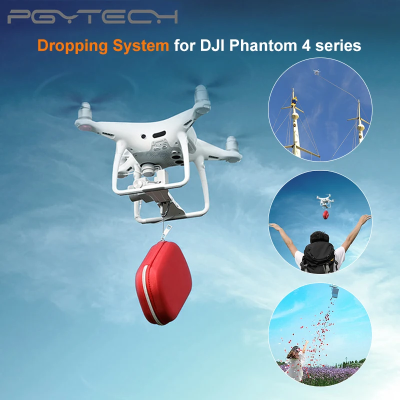 PGYTECH система сброса воздуха для DJI Phantom 4 серии Аксессуары дрона|Наборы