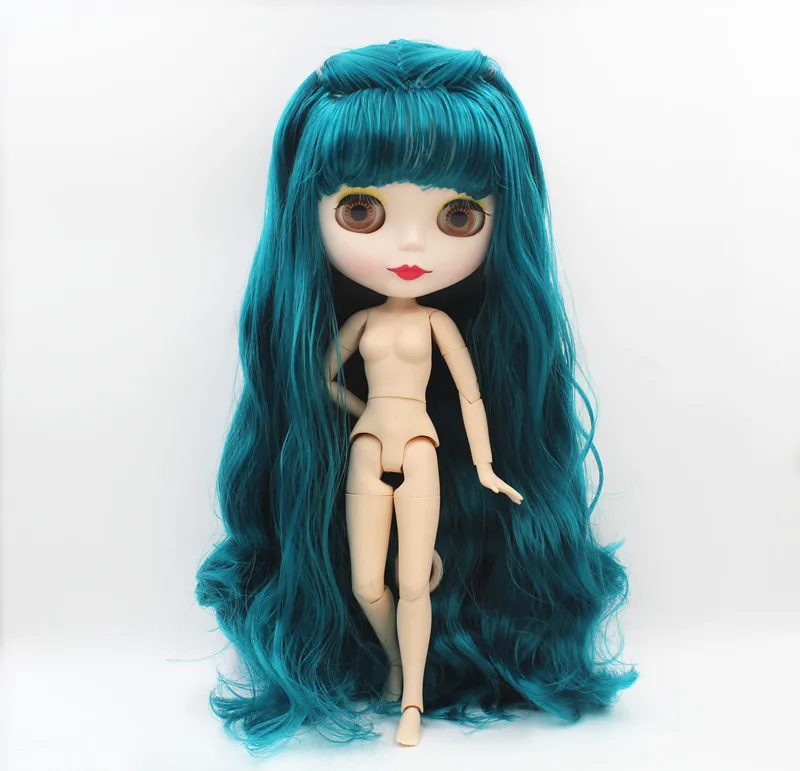 Blygirl Blyth Emerald green chang 19 шарнирных боди матовый корпус лица 1/6 кукла можно сменить