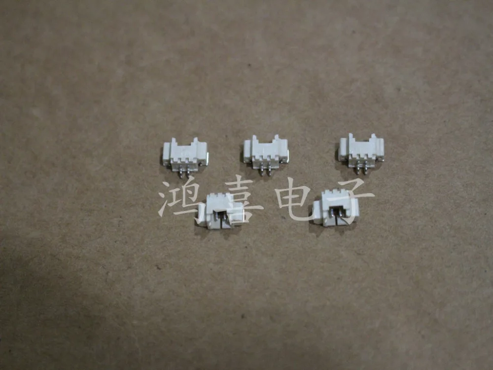 

WZSM New FFC FPC Ribbon flat cable connector socket 1.25mm pitch spacing 2 Pin FFC FPC connector