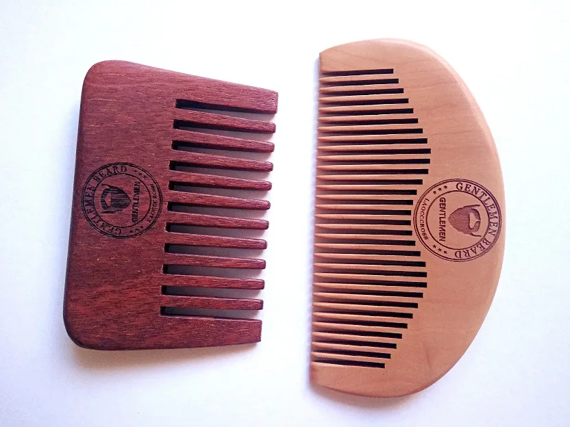 2 шт. карманная Расческа для бороды с широкими зубцами | Красота и здоровье