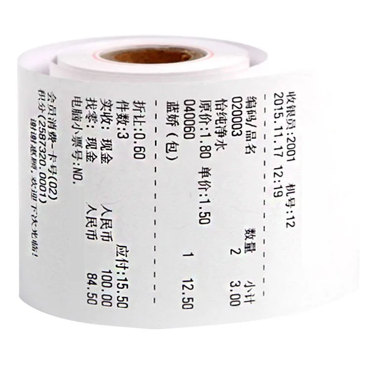 8 см ширина 55 м печатная бумага термочувствительный счет фактура в отеле Ресторан