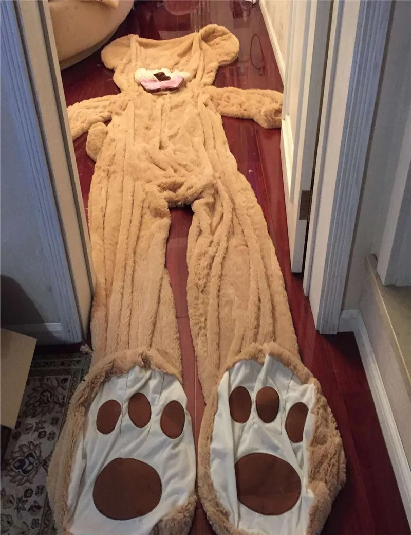 Супер колоссальный плюшевый медведь плюшевая игрушка огромный Американский 133 86