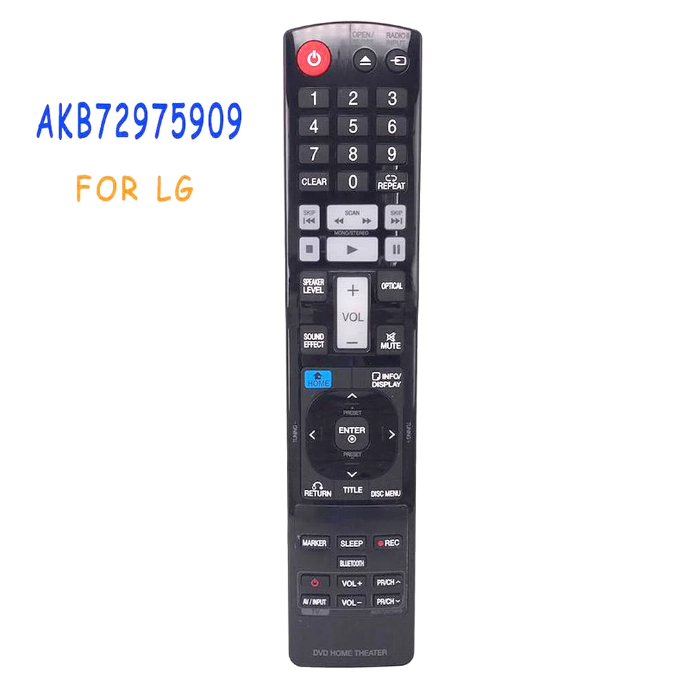 Оригинальный пульт дистанционного управления AKB72975909 для LG DVD домашнего