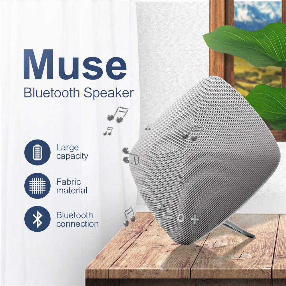 ROCKSPACE HiFi Мини Bluetooth 5.0 Блютуз Колонки usd и флешкой портативная музыкальная колонка стерео звук для айфона и xiaomi телефона