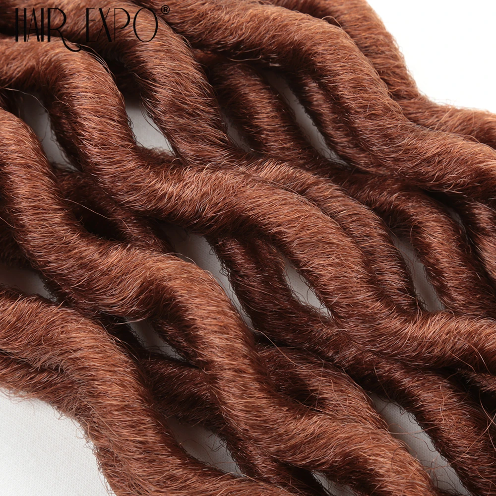 12 дюймов Goddess Faux Locs Curly Ends короткие волнистые синтетические волосы для