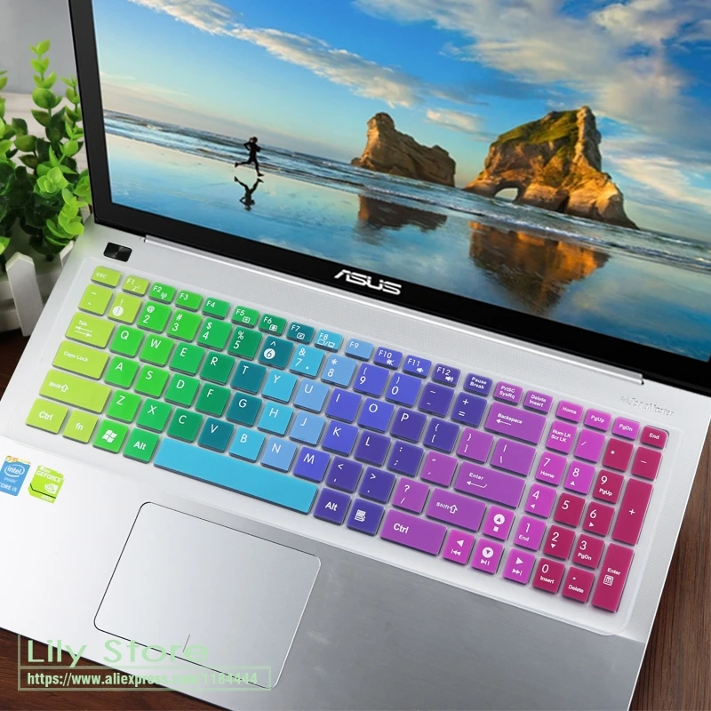 Защитная крышка для клавиатуры ноутбука Asus X550Lc X550Ld X550Ldv X550Ln X550Lnv X550Vb X550Vc X550Vl X550Vx