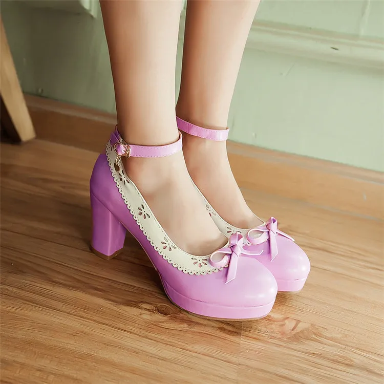 Женские туфли лодочки на квадратном каблуке размеры 34 43|mary jane shoes|high heels weddingmary shoes