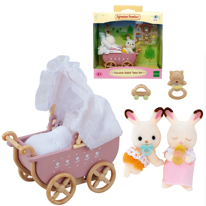 Sylvanian Families пушистые аксессуары для кукольного домика в виде животного шоколадный