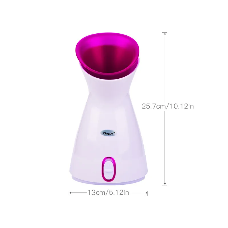 

Nano Ionic Facial Steamer Warm Mist Humidifier Face Sauna Sprayer Moisturizing Face Spa Steamer Blackhead Remover Pore Clean 35