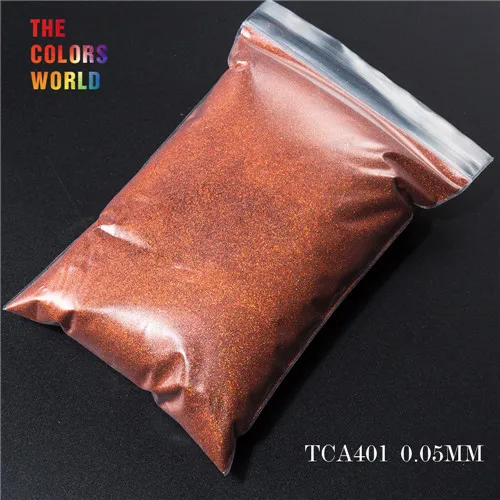 TCA401 50g TCT-069 24 лучших 0,05 мм Размер голографический цвет маленький размер блестящий порошок для ногтей, Татто художественное украшение DIY Макияж краски - Цвет: TCA401 50g