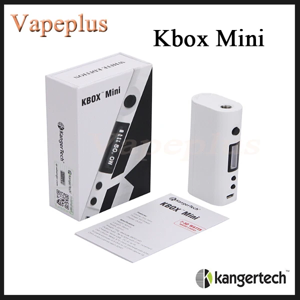 Оригинальный мини бокс Kanger Kbox 50 Вт VW с функцией пропуска батареи Kangertech K Box Mini fit