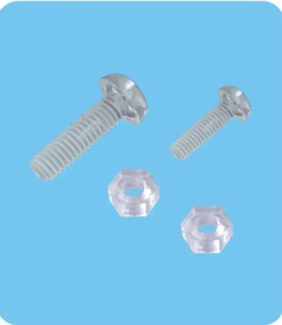 

23 M6*20mm plastic nuts and bolts nylon fasteners