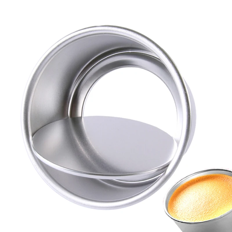 Aluminium Alloy Fondant Cake Round Shape Removable Bottom Molds Chiffon Tool for the Kitchen Baking Decorations 301-0276 | Дом и сад