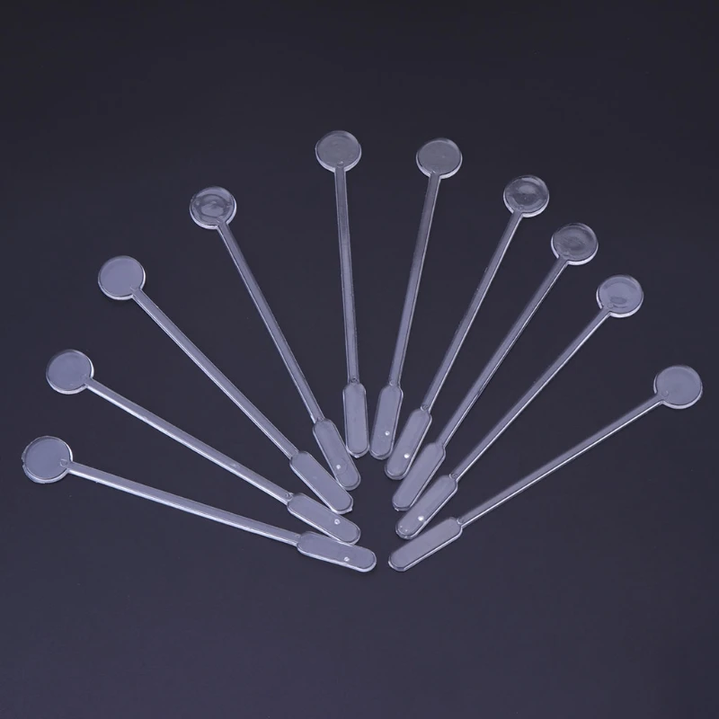 10pcs Plastic Transparent Mix Stick Rod Epoxy Resin DIY Tools Cosmetic Spatulas | Украшения и аксессуары