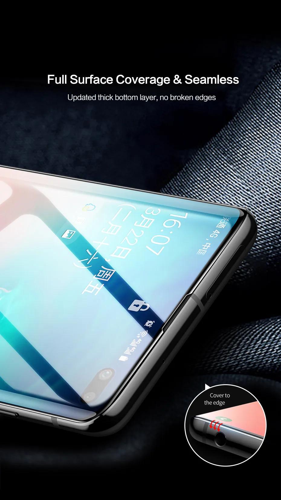 Защитное стекло для экрана SmartDevl для samsung Note 8 9, закаленное стекло для Galaxy 8, 8 plus, S9, 9 plus, S10, 10 plus, защитная пленка