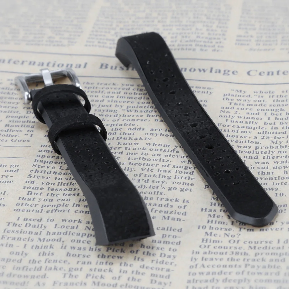 Joyozy натуральная кожа+ ТПУ часы ремешок Браслет Для Fitbit Alta/alta hr замена высокое качество Ремешки для наручных часов