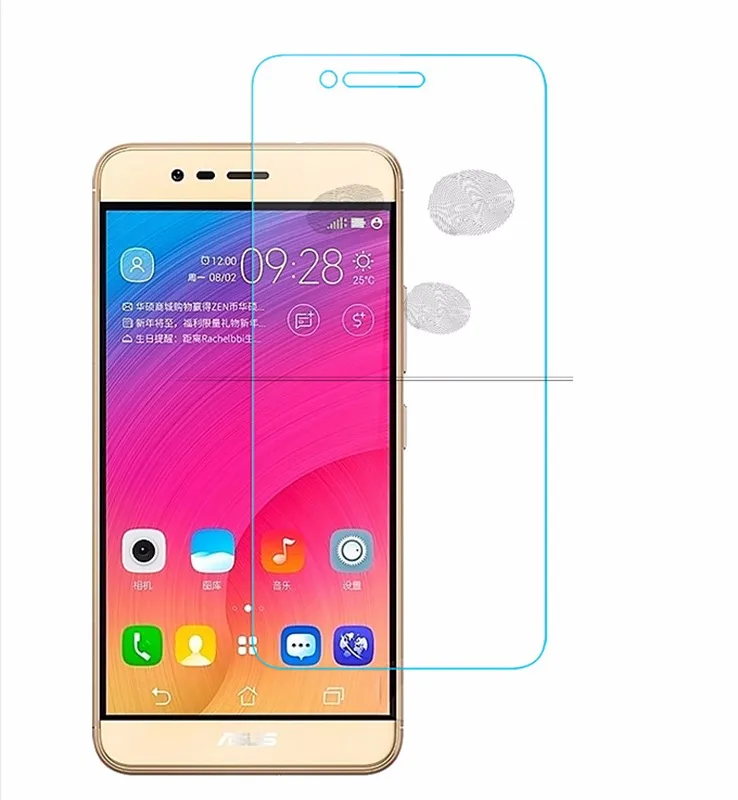 2 шт Стекло для Asus Zenfone 3 Max ZC520TL закаленное стекло для Asus Zenfone 3 Max защита экрана ультра-тонкая полная клеевая пленка для телефона