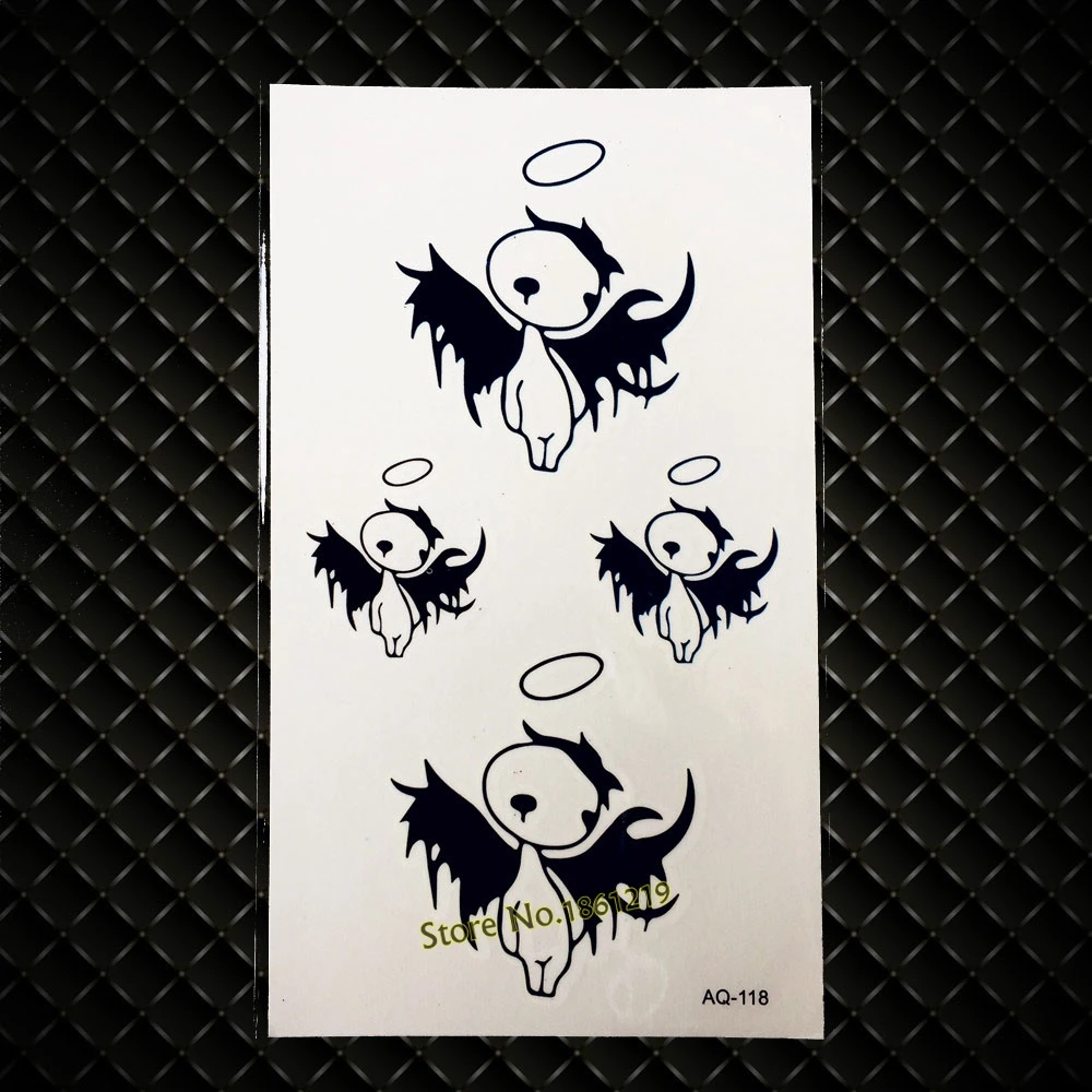 Уникальный Henna волк конструкции поддельные флеш-тату Для мужчин тотем временные