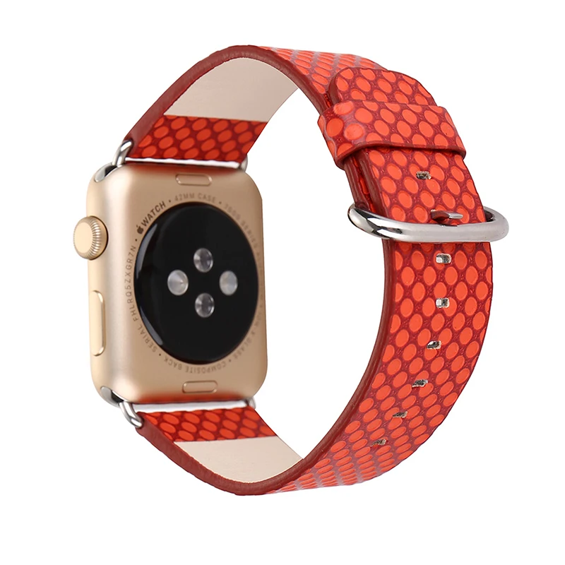 38-42 мм Horlogeband для Apple Wacth Группа Мода кожаный ремешок для Apple Watch Series 1 2 3 ремешки Браслет
