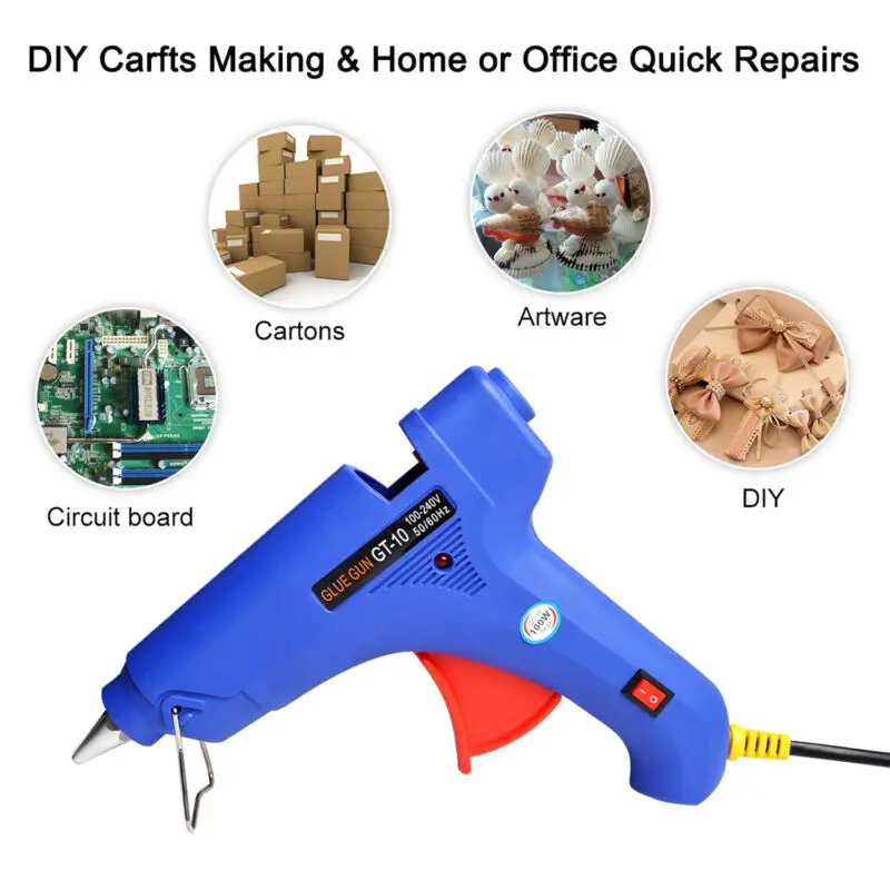 

High Quality Super PDR Dent Damage Repair Tools Hammer Glue Gun Glue Sticks Pulling Bridge Glue Tabs Dent Removal Tools