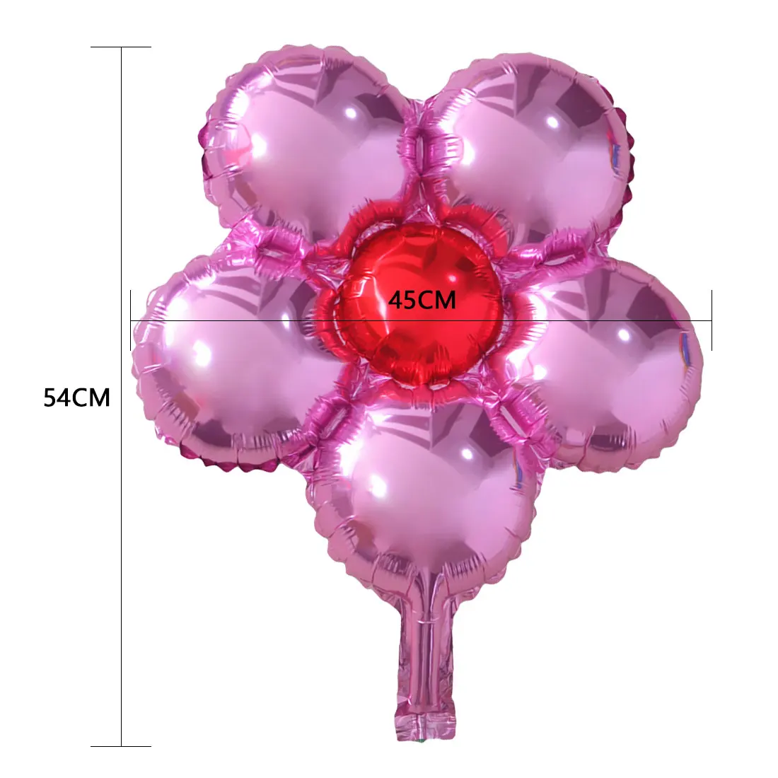 1 шт. свадебные цветы алюминиевые воздушные шары для дня рождения оптовая продажа
