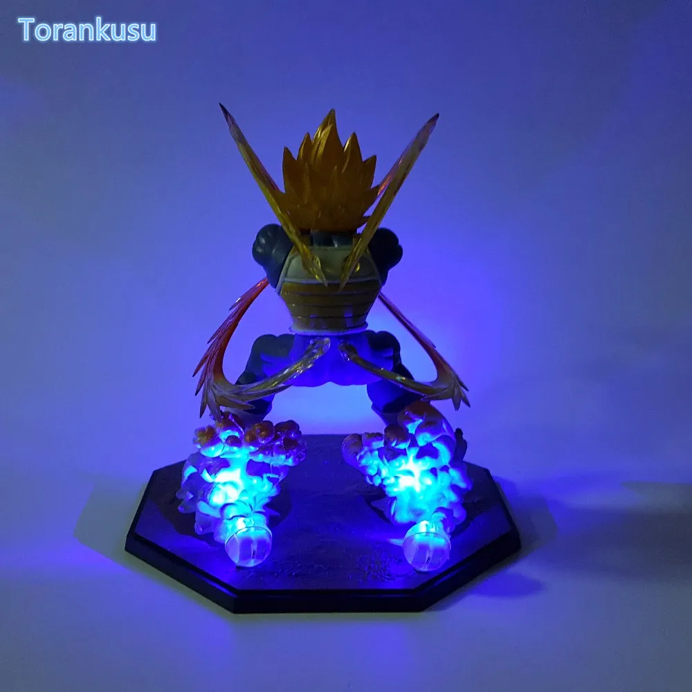 

Dragon Ball Z Action Figure Vegeta Figurts Zero Led Light DIY Display Toy Esferas Del Dragon Toy Super Saiyan DBZ+Light DIY81