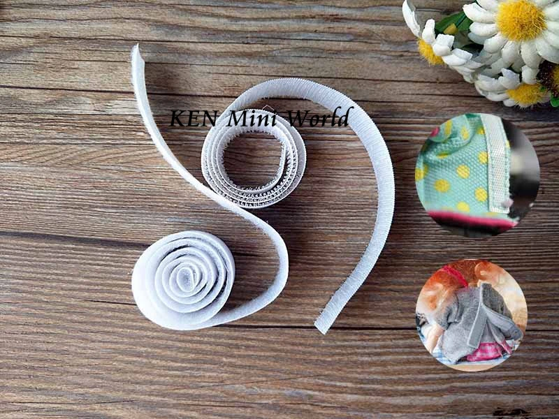 2 см * 5 м крюк и петля для BJD куклы одежда аксессуары &quotсделай сам&quot изготовления