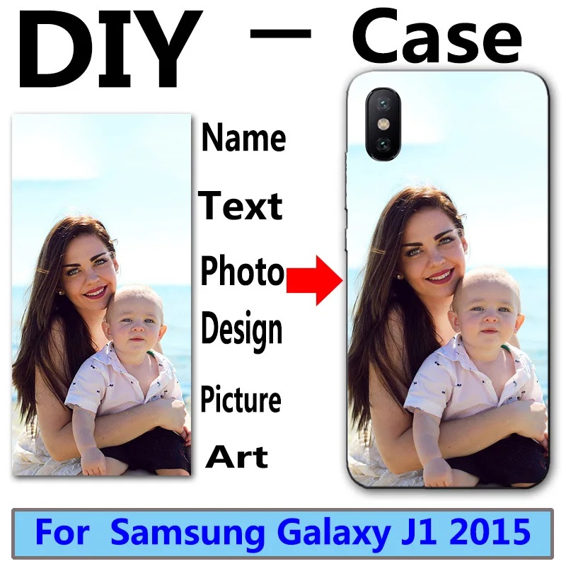 Персонализированный Чехол для Samsung Galaxy J1 2015 J100 J100F J100H J100G индивидуальный дизайн с