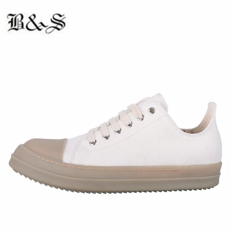 

Black& Street Men Genuine Leather Gum Sole Casual Shoes Trainers Lace Up Sneakers high quality Sole Flats Leather Shoes