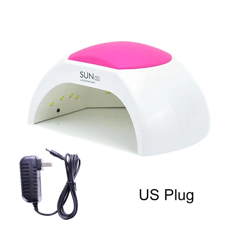US Plug 48 Вт Профессиональная лампа для ногтей УФ-лампа Сушилка для ногтей для УФ-геля светодиодный аппарат для ногтей с инфракрасным датчиком цифровой таймер SUN2#297986 - Цвет: US Plug