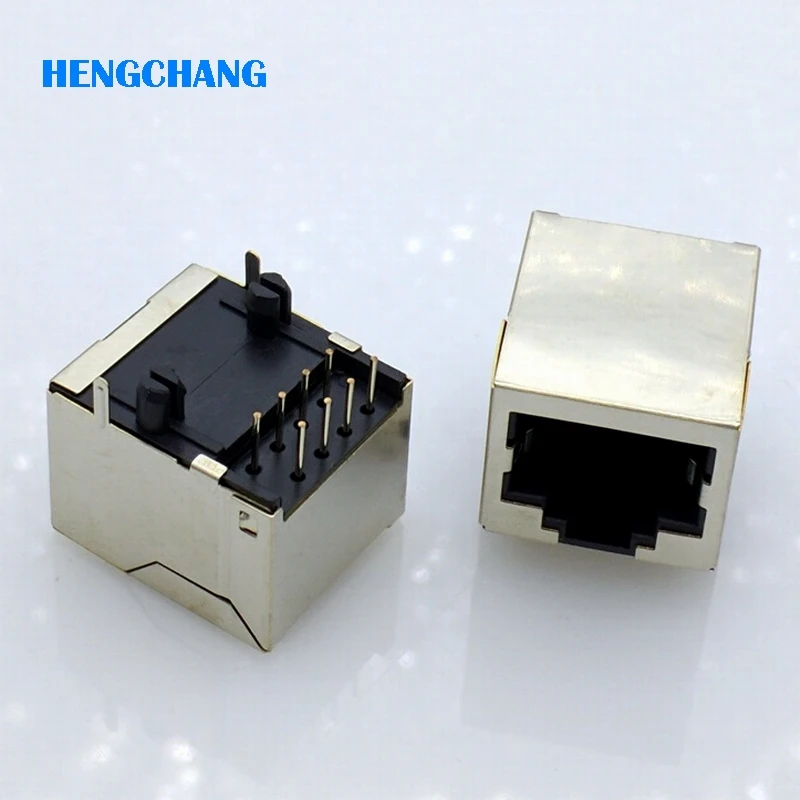 RJ45 Connector Socket PCB Mounting Network Adapter For Ethernet Data Transfer | Обустройство дома