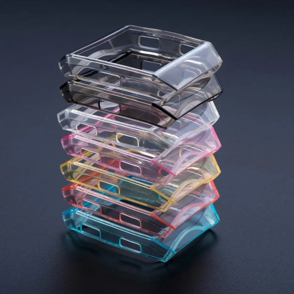 Прозрачный силиконовый чехол для смарт часов защитный Fitbit Ionic Смарт часы экрана