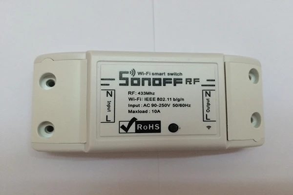Itead Sonoff Интеллектуальный WiFi беспроводной умный дом DIY Переключатель 433mzh rf для MQTT COAP Android IOS Wifi модули дистанционного управления - Комплект: wifi switch with 433
