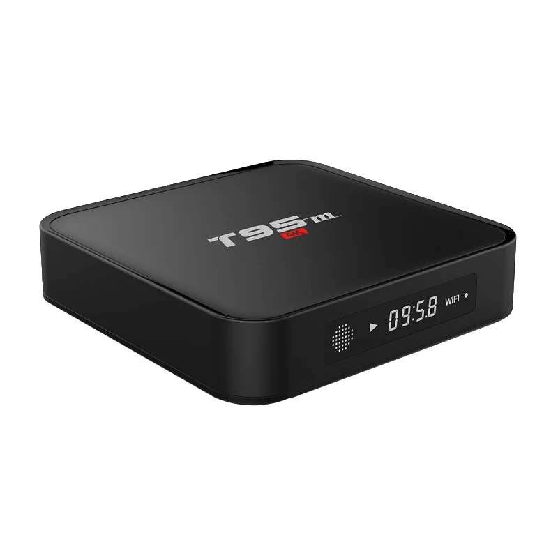 T95M Смарт ОТТ ТВ приставка WiFi S905x Android 7 1 медиаплеер четырехъядерный ГБ 8 H.265 4 к