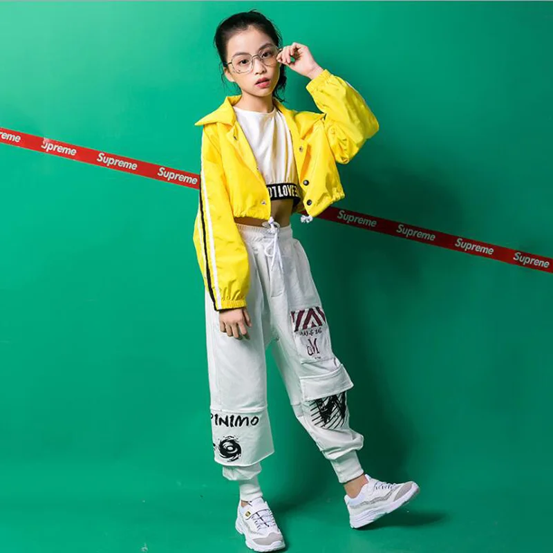 Детские свободные костюмы для джазовых танцев детские танцевальные в стиле хип