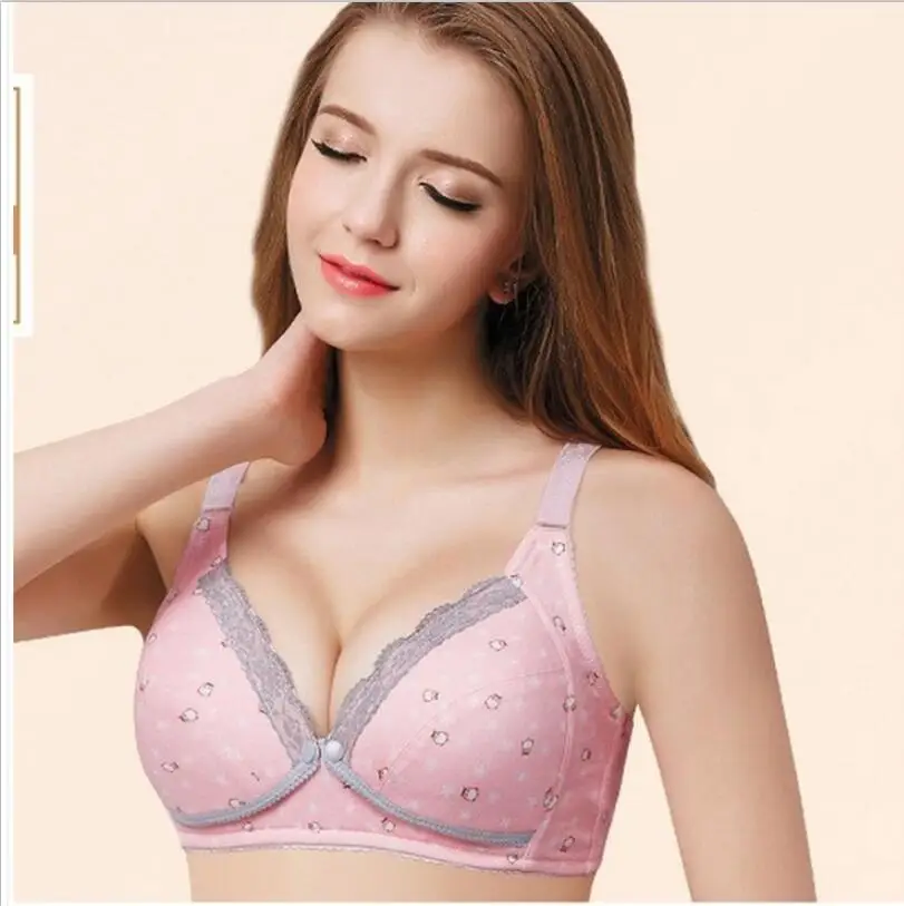 бюстгалтер для беременных Кубок AE Материнства Уход Бюстгальтеры Кружева Кнопка